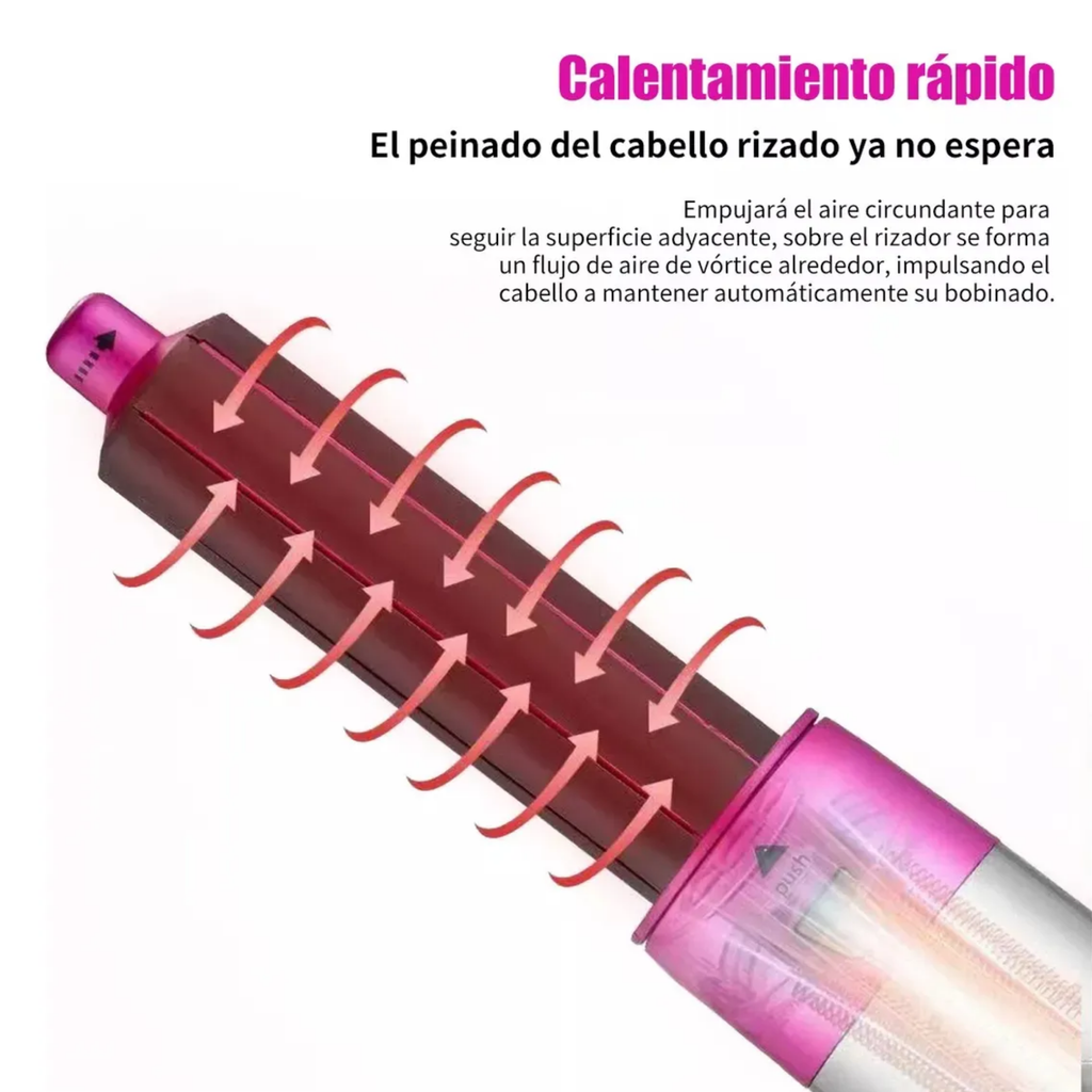 Transforma tu cabello en minutos Cepillo Secador 5 en 1