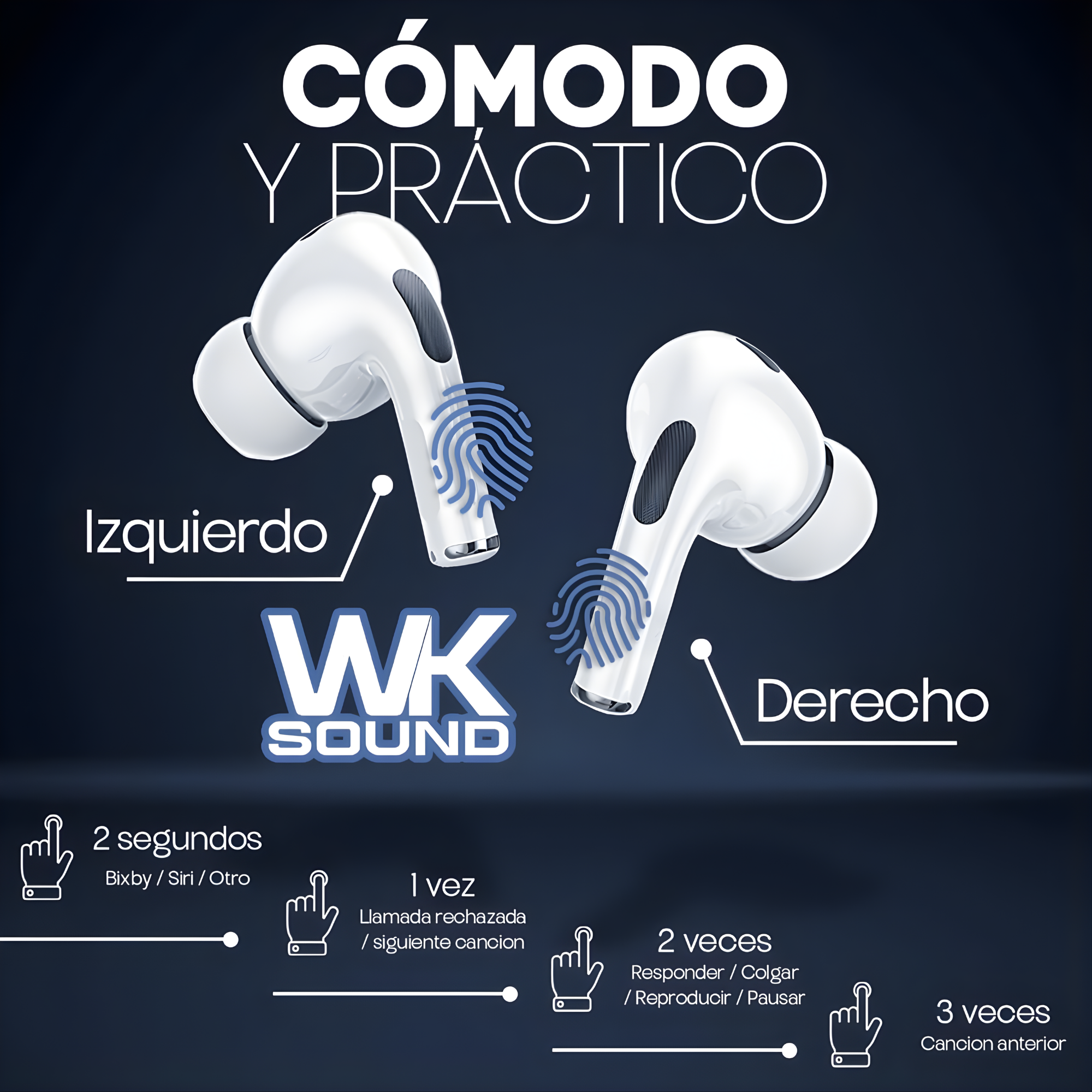 Experiencia de sonido superior - Audífonos Bluetooth Inalámbricos