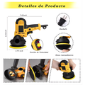 Brillo y limpieza - Pulidora eléctrica de Auto Almohadilla Desmontable