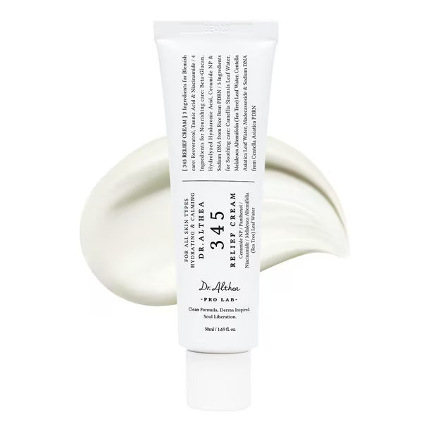 Di adiós a la piel reseca- Crema 345 Dr.althea Reparadora, Hidratante 50 ML