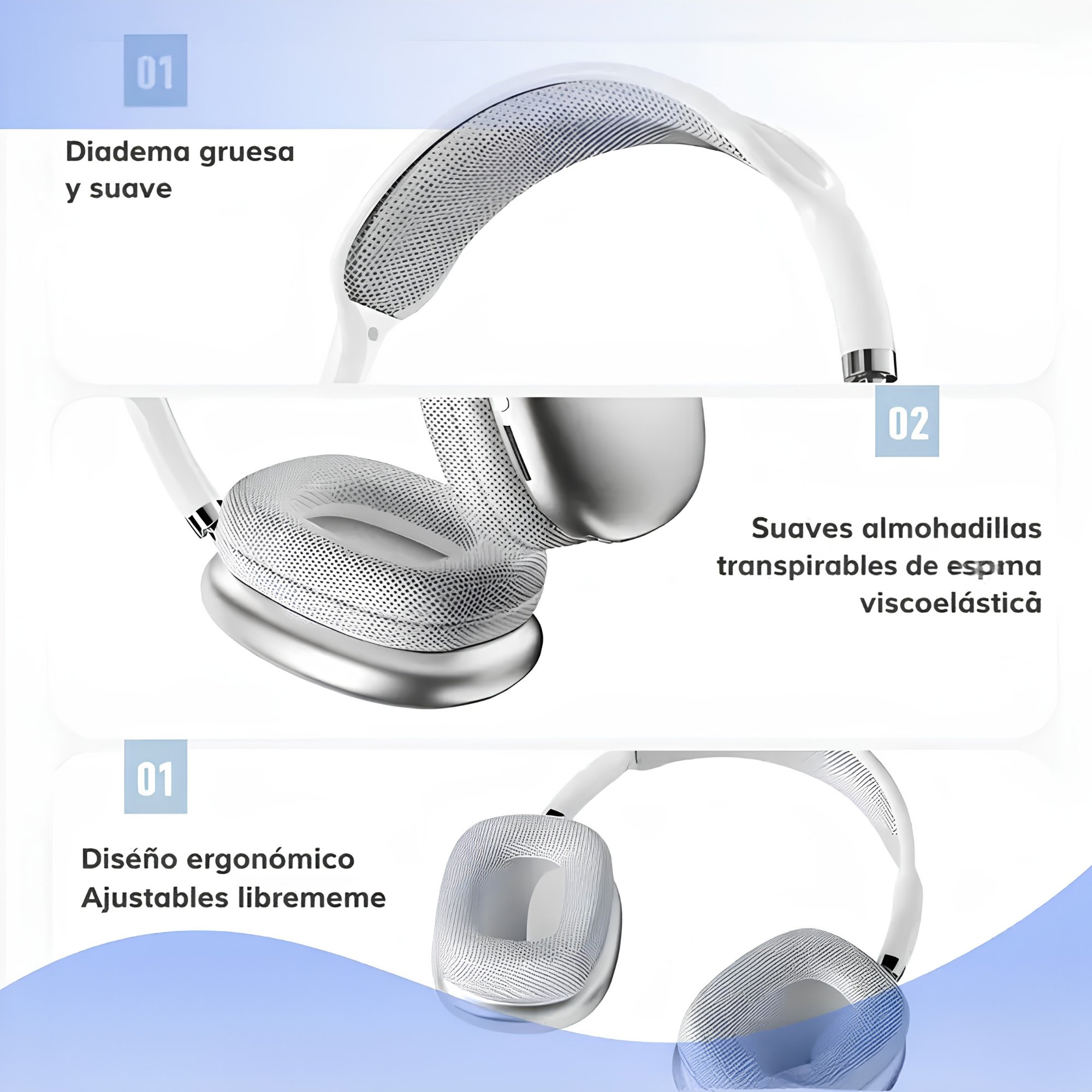 Kit 2 Drones Doble Cámara 4K + Audífonos Bluetooth P9