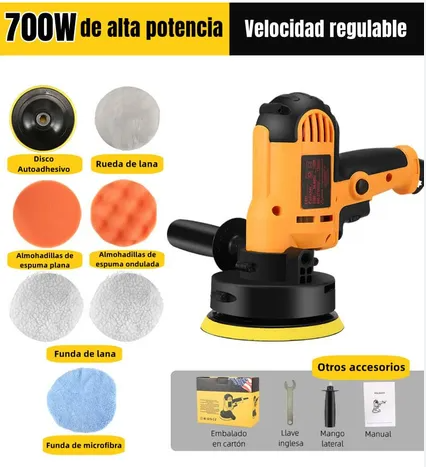 Brillo y limpieza - Pulidora eléctrica de Auto Almohadilla Desmontable