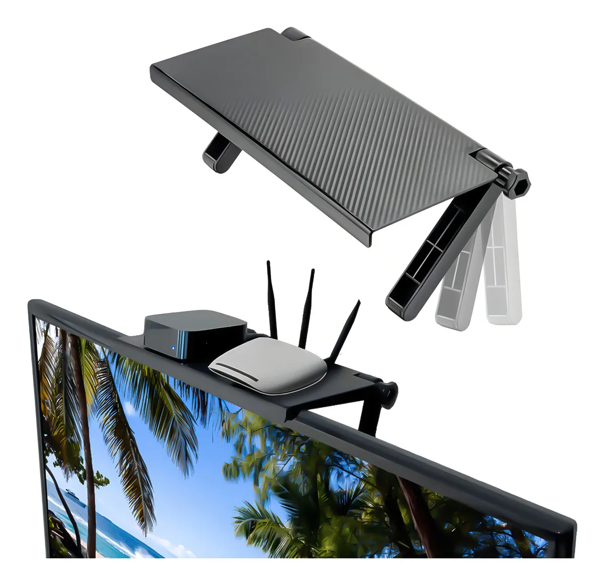 Más Espacio al Instante - Repisa TOPSPACE para TV/Monitor